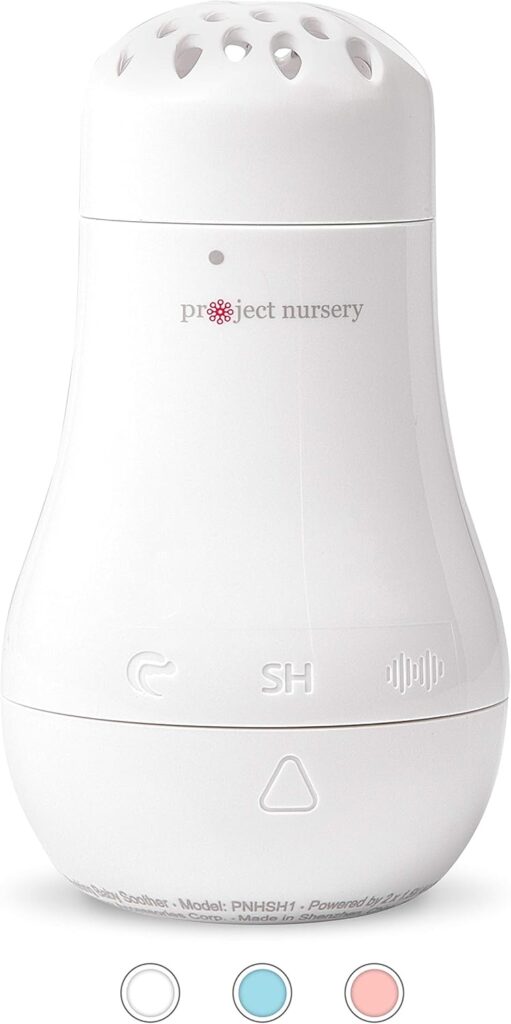 Project Nursery Baby Sound Machine – White Noise Machine for Babies. Made for Moms, by Moms, to Shush & Soothe Your Baby to Dreamland
