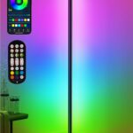 LED Corner Lamp, RGB Corner Floor Lamp with APP and Remote Control, 16 Million Colors & 68+ Scene Color Changing Ambience Light with Music Sync for Living Room, Bedroom, Gaming Room