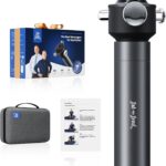 BOB AND BRAD VibeFlow Vibration Muscle Massager (Not Percussion), FSA Eligible/HSA Eligible, 116Hz Muscle Massage Gun Deep Tissue for Pain Relief, Portable Massage Gun for Full Body Trigger Point