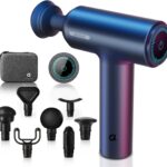 arboleaf Massage Gun deep Tissue, 6 Speeds Powerful Handheld Percussion Muscle Massager Gun with Portable Travel Case for Back, Shoulder, Sore Muscles, Pain Relief for Athletes, Relax, Gifts