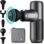 arboleaf Mini Massage Gun Deep Tissue, Percussion Muscle Massager for Back Pain Relief, Small Massage Gun with Case Travel Size, Handheld Quiet, Portable