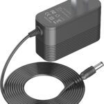 Charger for Fusion Black Pro Deep Tissue Massage Gun Replacement for Fusion Black Pro Massage Gun 24V 1A or 25.2V 1A Power Adapter