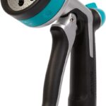 Gilmour Heavy Duty Front Control Garden Hose Nozzle with 8 Pre-set Spray Patterns, Water Hose Nozzle for Watering Garden or Lawn