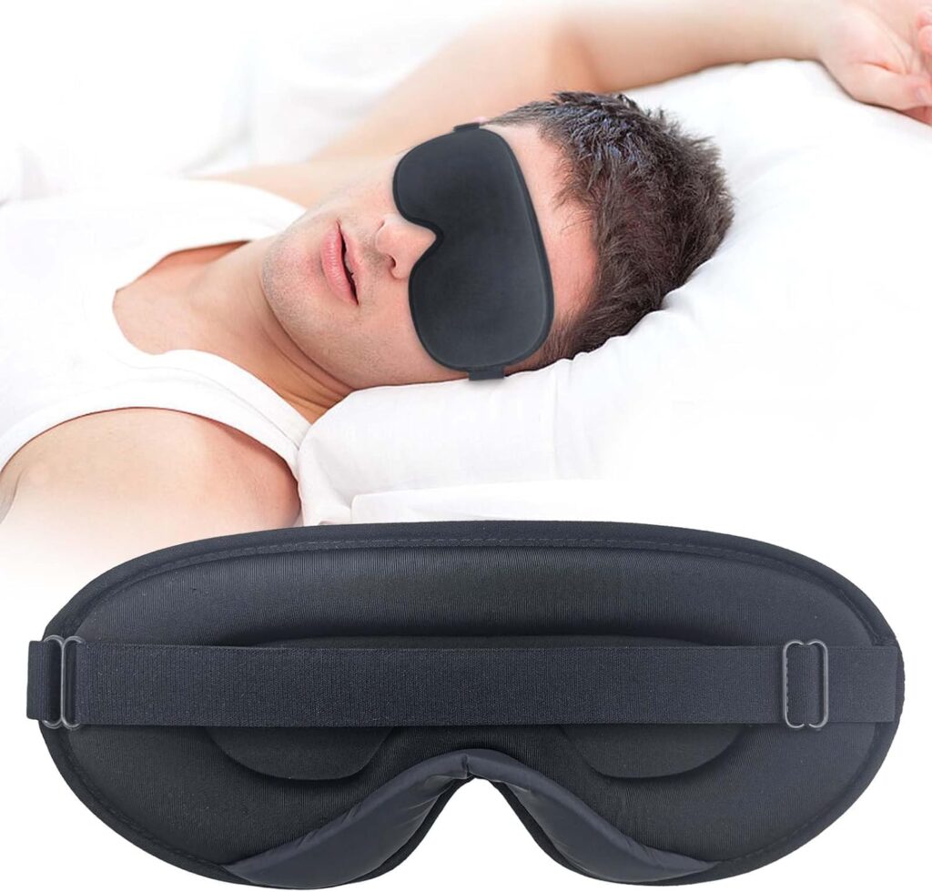 Eye Masks For Sleep, Sleep Masks, Eye Mask, Sleep of 3D Light Blocking Blindfold, 3D Contoured Cup Sleeping Mask,Lash Extensions 3D Sleeping Mask, Travel Essentials For Flying, Eye Covers For Sleeping