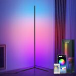 Corner Lamp, LED Corner Floor Lamp, Ambient Lighting Smart Lights with APP and Remote Control, 20 Million Colors & 800+ Modes, Music Sync Led Lights for Bedrooms, Living Rooms and Gaming Rooms