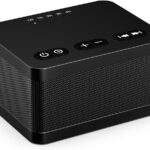 Sound Machine White Noise Machine with 30 Natural Soothing Sounds 36 Levels Volume 5 Timers Memory Function Effectively Blocks Noise Ideal Sleep Machine Brown Noise for Baby Kids Adults Home (Black)