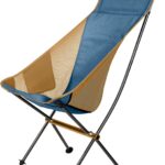 Klymit Ridgeline Camping Chair for Adults, Folding Chair for Outside, Blue