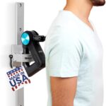 Massage Gun Holder for Back – Fully Adjustable Massage Gun Wall Mount Back Massager, High Strength Nylon Body, No Slip, Immovable Strong Attachment, Supports Deep Massaging