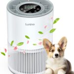 Air Purifiers for Home Large Room up to 1200ft², LUNINO H13 True HEPA Air Purifier for Bedroom with Fragrance Function, Air Quality Sensor, Sleep Mode, Air Cleaner for Pet Dander, Odor, Dust, Smoke