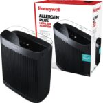 Honeywell Allergen Plus HEPA Air Purifier for Home Large Rooms up to 2400 Ft², Air Quality Monitor, Auto Mode, Reduces Allergens, Pollen, Pet Dander, Odors, Smoke, Black, HPA5300B