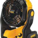 DEWALT 20V MAX Cordless Jobsite Fan, Battery Powered Rechargeable Fan Portable, Tool Only (DCE512B)