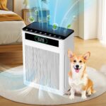 Air Purifiers for Home Large Room Up to 2000 Ft², HEPA Air purifier for Home Pets with Filter, Auto Mode, Timer, PM 2.5 Display Air Quality Sensor Air Cleaner for Bedroom, Dorm room, Pets, Office