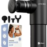 LifePro Percussion Massage Gun FSA HSA Eligible– Deep Tissue Handheld Massager for Athletes – Muscle Recovery Tool for Men & Women – Quiet, Portable with Attachment Heads & Travel Case