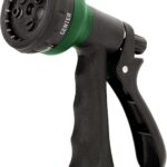 NEXCOVER Garden Hose Nozzle Sprayer – 7 Adjustable Watering Patterns Nozzle for Water Hose, Non-Slip Garden Spray Nozzle Hose Attachment for Car Washing, Watering Plants, Pets Showering,Lawns Cleaning