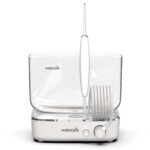 Waterpik Sidekick Portable Water Flosser, Perfect for Travel & Home, ADA Accepted, White/Chrome WF-04