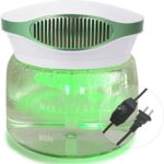 Water Air Purifiers for Home, Variable Speed Air Washer Aroma Diffuser, Quiet Rainbow Air Purifier with Water, Essential Oils Aroma Diffuser with LED Night Light, Freshener for Home, Smoke, Pet Odors