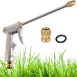 Garden Hose Nozzle, High Pressure Water Hose Nozzle Sprayer Gun, Head Fits all 3/4”Garden Hose Thread,for Washing Cars, Lawn & Garden,Watering Plants, Outdoor Fun & Showering Pets,Cleaning