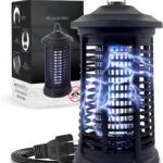 Electric Bug Zapper Indoor/Outdoor, 4200V High Powered Mosquito Zappers Killer, Waterproof Insect Fly Swatter Zapper Mosquito Trap Outdoor, Fly Traps, Insect Killer for Home,Garden,Backyard, Camping