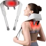 SKG Neck Massager for Pain Relief Deep Tissue 6D Kneading with Heat Cordless Neck and Shoulder Massage Gifts for Men and Women H5 mini ​