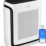 LEVOIT Air Purifiers for Home Large Room Up to 1875 Ft² with Washable Pre-Filter, AHAM VERIFIDE, Air Quality Monitor, HEPA Sleep Mode for Allergies, Pet Hair in Bedroom, Vital 200S-P, White