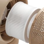 JISULIFE Fan Filter Compatible for FSL02 Baby Stroller Fan, White, 1 Pack