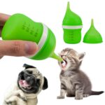 Pet Feeding Bottle for Puppies and Kittens,40ml Green