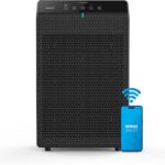 WINIX 5520 Air Purifier for Home Large Room Up to 1882 Ft² in 1 Hr With Air Quality Monitor, True HEPA, High Deodorization Carbon Filter and Auto Mode, Captures Pet Allergies, Smoke, Dust.