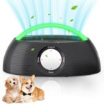 Rechargeable Ozone Generator with Negative Ion Air Purifier, 3000mAh Portable Odor Eliminator for Cat Litter Box, Pets, Kitchen, Shoe Cabinet, Wardrobe, Car & Small Spaces, Type-C Fast Charging