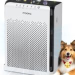 Air Purifiers for Home Large Room up to 2200ft², MOOKA Air Purifier for Home Pets Bedroom with ECO Mode & Fragrance, HEPA Air Filter Cleaner for Pet Hair Dander Smoke Living Dorm Room Office, M200L