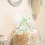 Baby Diaper Caddy Organizer, Nursery Storage Bin Basket for Baby Shower and Baby Wipes- Cotton Rope Portable Diaper Bag for Changing Table, Newborn Essentials Gift-Tan