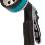 Gilmour Heavy Duty Rear Control Garden Hose Nozzle with 8 Pre-set Spray Patterns, Water Hose Nozzle for Watering Garden or Lawn