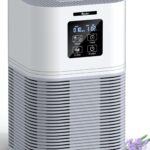 VEWIOR Air Purifiers for Home, Air Purifiers for Large Room up to 1200 sq.ft, H13 True HEPA Air Filter with Fragrance Sponge 6 Timers Quiet Air Cleaner for Pet Dander Wildfire