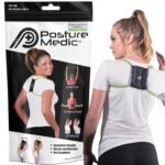 PRIMEKINETIX PostureMedic Dynamic Posture Brace for Neck and Back Support -For Enhanced Shoulder Alignment, Posture Improvement & Stretching- M(Green)