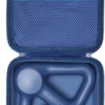 XANAD Massage Gun Case Compatible with TheraGun Relief Handheld Percussion Massage Gun,Massage Neck/Back/Leg/Shoulder,Blue-Inside: 8.3″x6.9″x2.4″(Case Only)