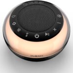 INSMY White Noise Machine,Portable Sound Machine Baby Sleep Soothe 35 Soothing Sound,Noise/Nature/Fansounds/Lullaby,Nightlight Memory Feature 40Hrs for Babies Adults Sleep Travel (Black)