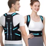 Posture Corrector for Women and Men, Back Brace Support for Upper and Lower Back Pain Relief, Adjustable for Back straightener, Spine Alignment, Scoliosis, Hunchback, Spine Corrector