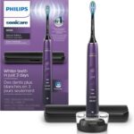 PHILIPS Sonicare 9000 Special Edition Rechargeable Toothbrush, Black/Purple, HX9911/91
