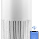LEVOIT Air Purifiers for Home Large Room Up to 1733 Ft² With HEPA Sleep Mode, AHAM VERIFIDE, Auto Mode, Air Quality Monitor, Smart WiFi, 3-in-1 Filter For Pet Allergy, Smoke, Dust, Core 400S-P, White