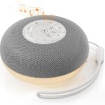 YEVIK Portable Sound Machine for Baby, Soothing Sleep Assistant with 39 Sounds & Night Light for Nursery, Travel, Kids & Adults (USB-C Rechargeable, Auto-Off Timer)