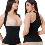 URSEXYLY Back Brace Posture Corrector for Women Adjustable Full Back Support Shoulder Straightener Upper and Lower Back Pain Relief(Black,M)