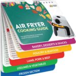 Air Fryer Cheat Sheet Magnets Cooking Guide Booklet – Air Fryer Cookbooks – Air Fryer Liners – Air Fryers Kitchen Gifts Gadgets 2025 and 2026 – Air Fryer Accessories – Air Fryer Cooking Guide