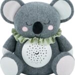 Musical Stuffed Animals with Sound Machine, White Noise Baby Soothers for Sleep, Night Light Shush Lullaby Music Soothing Toys for Boy & Girl, Kola