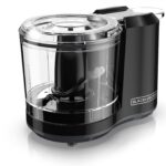 BLACK+DECKER 1.5-Cup Electric Food Chopper, One Touch Pulse, 150W Motor, Mini Food Processor, Stay-Sharp Blade, Dishwasher Safe