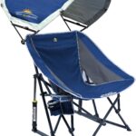GCI Outdoor Pod Rocker Outdoor Rocking Chair with SunShade Canopy