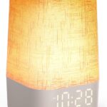 Sound Machine White Noise Machine with 30 Soothing Sounds, Sleep Timer, Dimmable Bedside Lamp Night Light Clock, Sunrise Alarm Clock Wake Up Light for Bedrooms, Baby, Kids, Adults, Heavy Sleepers