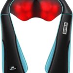 MagicMakers Electric Shiatsu Neck Massager with Heat – Pain Relief for Back, Shoulders & Feet – Gift for Men, Women, Mom & Dad – From Daughter or Son – Ideal for Christmas, Mother’s Day & Father’s Day