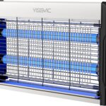 YISSVIC LED Bug Zapper Indoor, 4000V Electric Bug Zapper, Powerful Mosquito Zapper,LED Fly Zapper Indoor, Mosquito Killer with 6.6ft Power Cord for Home Office Restaurant