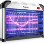 Buzbug LED Bug Zapper Indoor, 10 Years Lifespan 3 Lamps Enhance Insect Attraction, 3800V High-Voltage, Electric Mosquito Zapper, Fruit Fly Mosquito Moth Gnat Zapper, Killer, Trap -MA009