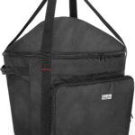 SAMDEW Portable Grill Carry Bag Compatible with Weber Jumbo Joe 18 Inch Charcoal Grill, Grill Cover Compatible with Jumbo Joe 18 in Portable Grill, with Pocket and Handle, Bag Only (Patented Design)