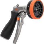 BLACK+DECKER® 8-Pattern Zinc Front Trigger Nozzle – Durable Metal Build, Comfortable Grip, Precision Control BD59378